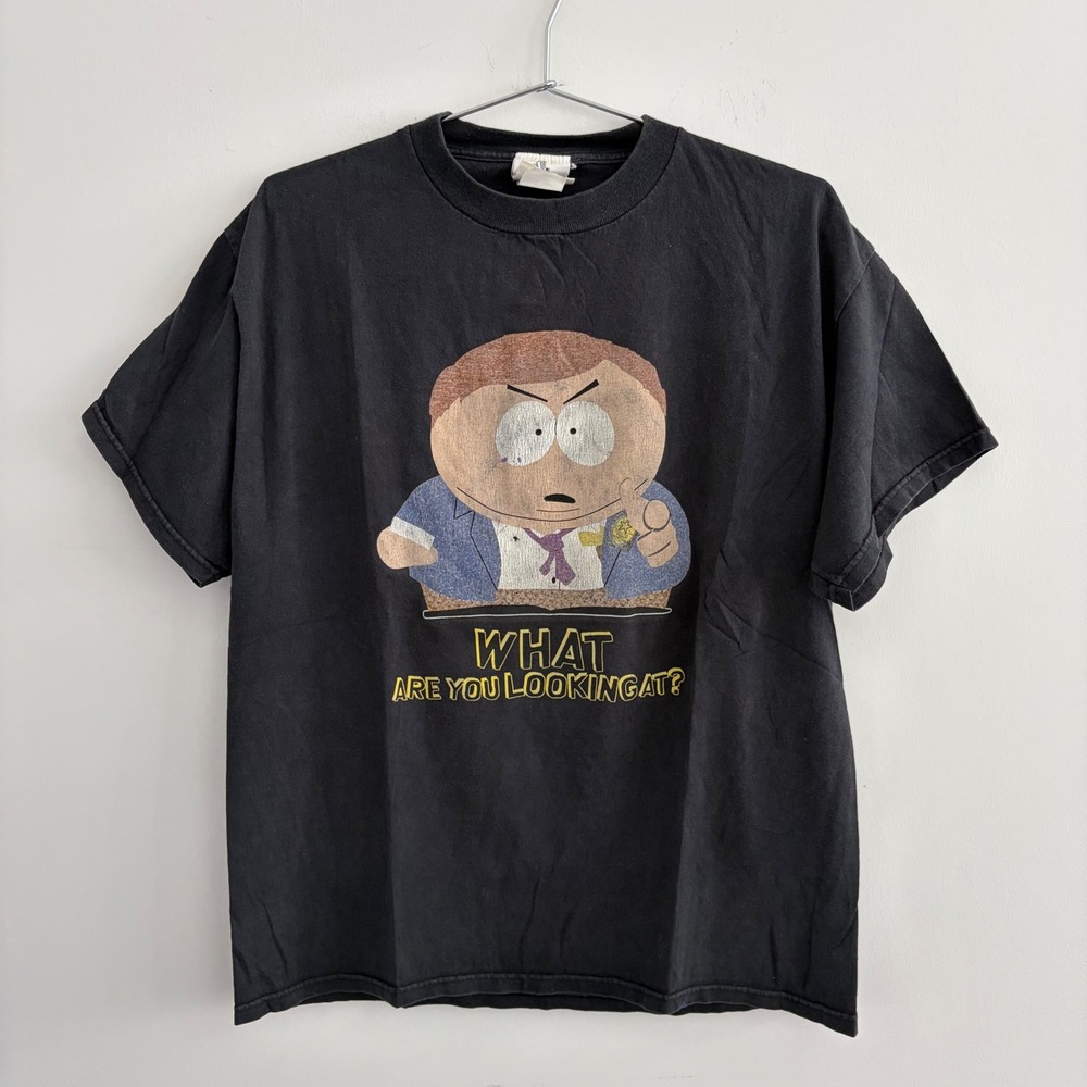 Vintage Comedy Central South Park Eric Cartman What Are You Looking At Shirt